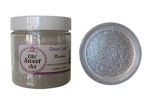 RAINBOW DISCO 2 OUNCES, 2 OZ Disco Cake, cakes, cupcakes, fondant, decorating, dust, cake pops By Oh! Sweet Art …...