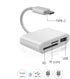 Acuvar USB C Ultra High Speed Memory Card Reader & Writer for SD, HC, SDXC, MicroSD, SDHC, MicroSDXC for Computers, Smartphones and All USB C Enab...