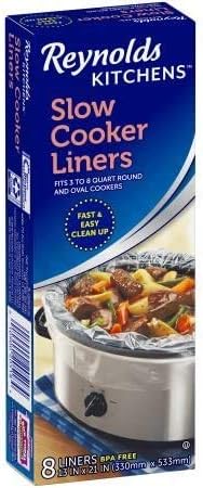 Reynolds Kitchens Slow Cooker Liners 8 ct Box - 3 Pack...