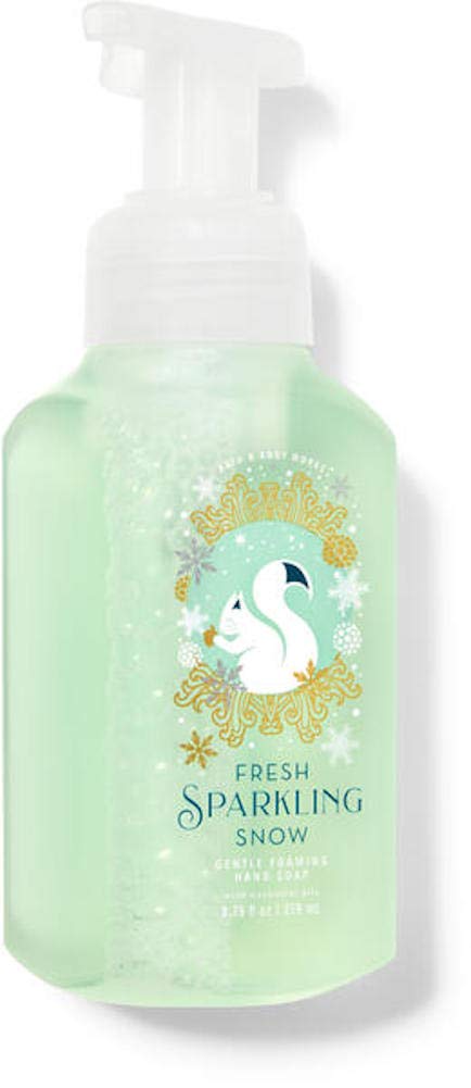 White Barn Candle Company Bath and Body Works Gentle Foaming Hand Soap w/Essential Oils- 8.75 fl oz - Winter 2020 - Many Scents! (Fresh Sparkling ...