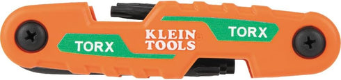 Cmpct Folding Hex Key Set 8-Key Torx Sizes...