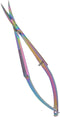 Embroidery Sewing Scissor - Titanium Spring Action Scissor 4.75" - German Stainless Steel, Curved Tip, Snips, Thread Scissor - By The Unique Edge...