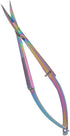 Embroidery Sewing Scissor - Titanium Spring Action Scissor 4.75" - German Stainless Steel, Curved Tip, Snips, Thread Scissor - By The Unique Edge...