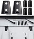 Hooke Road Black Hood Hinge Cover for 2007-2018 Jeep JK Wrangler & Unlimited - Pack of 2...