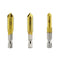 Countersink Drill Bit Set 3 Pcs 5 Flute Counter Sinker Drill Bits Tools HSS 1/4" Hex Shank for Wood Metal Quick Change 6mm 8mm 9mm(Small)...