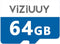 Micro 64GB SD Card for Security Cameras, Read 90MB/sec, Write 25MB/sec, Memory Card for Solar Security Cameras Indoor Outdoor, Action Camera, Dash...