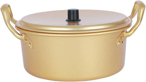 Yardwe Ramen Pot, Korean Ramen Cooking Pot With Lid, Korean Ramen Noodle Pot Fast Heating For Kitchen Cookware Great for Soup, Curry, Pasta and St...