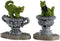 Lemax Spooky Town Village Collection Haunted Topiary, Set of 2# 04714...