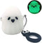 3D Cute Cartoon Luminous Ghost Airpods Cover Soft Silicone Rechargeable Airpods Case,AirPods Case Protective Silicone Cover and Skin for Apple Air...