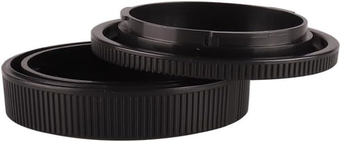 2 Pack RF Mount Body Cap Cover & Rear Lens Cap for Canon EOS R100 R50 R8 R R3 R5 R6 Mark II R7 R10 RP Mirrorless Camera & RF Mount Lenses,with Ext...