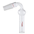 Glass Drying Tube Adapter 75 Degree Bent Lab Drying Tubes with 24/40 Standard Taper Joint Lab Glassware...