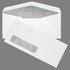 LUXPaper #9 Business Window Envelopes | Commercial Flap | Security Tint | 3 7/8" x 8 7/8" | White | 24lb. Text | 50 Qty...