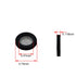 15 PCS Screen Hose Washer Filter Pressure Shower Head Washer Gasket Stainless Steel Seal O Ring Hose Net Shower Head Washer with 40 Mesh for 1/2 I...