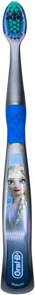 Oral-B Disney Frozen Toothbrush, 3+ YRS, Extra Soft, Elsa Characters -1 Count...