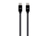 Monoprice Charge and Sync Type-C to Type-C Cable - 6 Feet - Black, USB 2.0, TPE Jacket, Up to 5A/100W, Fast Charging - Select Series...