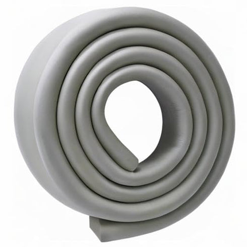 M2cbridge U Shape Extra Thick Furniture Table Edge Protectors Foam Baby Safety Bumper Guard 6.5 Ft (Grey)...