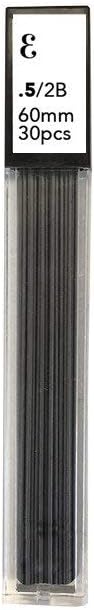 Everyman® 0.5mm Lead for Grafton Mechanical Pencil, Lead Refills for Each - for Sketch, Architecture, Drafting, Art, Drawing Supplies, Metal Mecha...