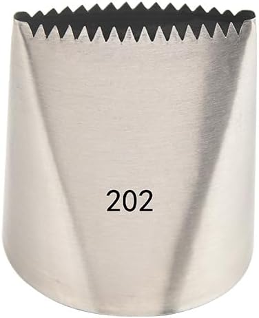 Cake Icer Tips Large Decorating Icing Tips, Crumb Coat Piping Tips for Cake Decorating, Decorating Tools, Icing and Piping Tips (#202)...