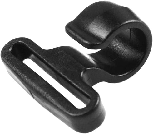 10pcs Plastic Snap Hooks 1"(25.5mm) Backpack Strap Buckles Hardware for Outdoor Camping 25mm Webbing Backpack Bag Strap Tent Garment DIY Parts Acc...