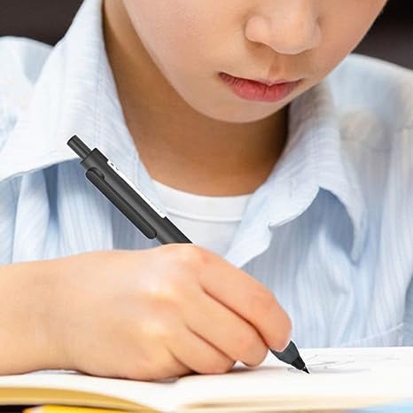 2 Pcs Black Eternal Pencil, Art Sketch Pencils, No Ink Writing Pen, Unlimited Writing Pencil, Long Lasting Magic Pencils for Writing Drawing Woodc...