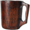 14 oz Wood Cup Coffee Mug for Men Mugs Gift Tankard Unique Small Wooden Man Cup Cool Drinking Portable Outdoor Viking Mug Fancy Cups Beer Mugs Ste...