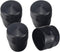 532104757 Rubber Wheel Axle Hub Caps Compatible with Husqvarna Huskee Poulan Crafstman Ryobi Roper Lawn Mower, Tractor, Snow Blower, Replaces 5321...