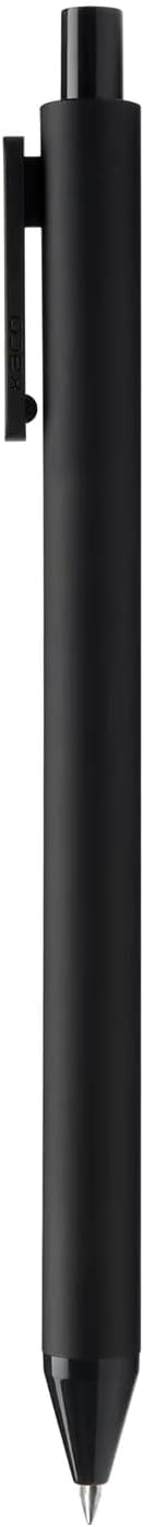 Kaco Gel Pens Black 0.5mm Fine Point 10 Pieces Retractable Aesthetic Pens School Office Supplies (10 Black)...