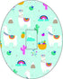 Dexcom G6 Precut Llama Party Design Adhesive Patches - 10 Pack...