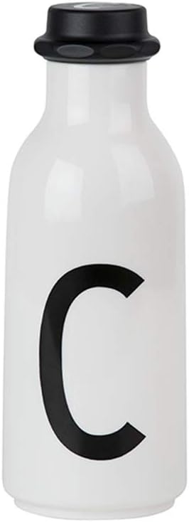 Design Letters TO GO Personal Water bottle (Available in A-Z) | 17 oz unbreakable cute sports water bottle | Reusable water bottle for kids and ad...