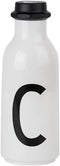 Design Letters TO GO Personal Water bottle (Available in A-Z) | 17 oz unbreakable cute sports water bottle | Reusable water bottle for kids and ad...