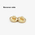 14 Pcs Vintage Red Rose Metal Buttons Sewn Button Shirt Cardigan Women's Garment 12mm/0.5inch, White/Gold...