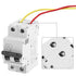 2P 250V Low-Voltage DC Miniature Circuit Breaker for Solar Panels Grid System din Rail Mount, Breaker DC Circuit Amp Solar Double Pole(63A)...
