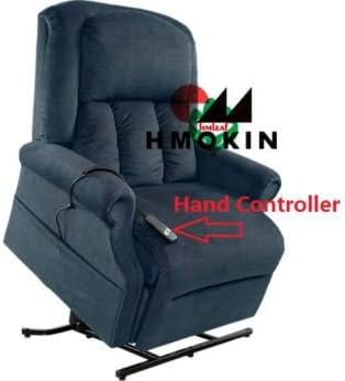 UP/Down 2B 5PIN Remote Hand Controller for OKIN, LIMOSS, Pride,Golden, Med-Lift Chair or Power Recliner 90°...
