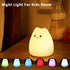ZKLiLi Cat Night Light for Kids,Cute Night Lamp for Nursery,Squishy Silicone Cat Touch Lights Portable, Gift for Birthday and Christmas for Kids B...