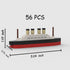 Titanic Break MOC Building Blocks,Cruise Ship Shipwreck DIY Boat Blocks Building Toys Gifts for Kids-56PCS...