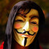 V For Vendetta Hacker Mask for Halloween Party Cosplay Costume...