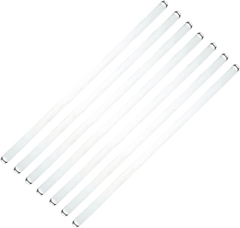 10 Pcs 200mm Glass Stir Sticks Lab Stirring Rod Drink Swizzle Sticks Beverage Coffee Cocktail Stirrer Kitchen Mixing Rod with Round Ends for Labor...