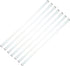 10 Pcs 200mm Glass Stir Sticks Lab Stirring Rod Drink Swizzle Sticks Beverage Coffee Cocktail Stirrer Kitchen Mixing Rod with Round Ends for Labor...