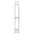 stonylab Glass Straight Connecting Adapter, Borosilicate Glass 90mm Between Two 19/22 Ground Outer Standard Taper Joints for Laboratory Lab Supply...