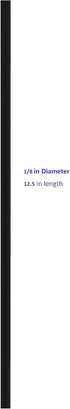 ABS Plastic Welding Rods ABS Plastic Shell Repair Rods- Black 50pcs?52Ft?1/8 Diameter, Black...