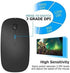 ZERU Bluetooth Mouse,Rechargeable Wireless Mouse for Macbook Pro/Macbook Air,Bluetooth Wireless Mouse for Laptop/PC/Mac/iPad pro/Computer...