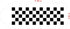 Designer Stencils C721 Checkerboard Cake Stencil Side, Beige/Semi-Transparent...