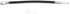 Dynamic Friction Company Rear Lower Brake Line Hose 350-76252 For 2011-2017 Toyota Sienna...