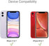 Supershieldz (2 Pack) Designed for iPhone 11 and iPhone XR (6.1 inch) Tempered Glass Screen Protector with (Easy Installation Tray) Anti Scratch, ...