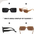 Sunglasses womens trendy Men Square Multicolor Shades...