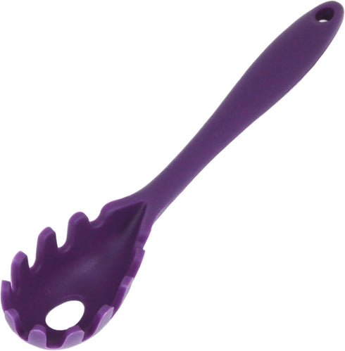 Chef Craft Premium Silicone Spaghetti/Pasta Fork, 11.5 inch, Purple...
