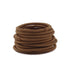 100 Pcs Baby Girls Hair Ties No Crease Hair Bands Elastic Ponytail Holders Thin Hair (2 mm x 2.5 cm,Light Brown)...