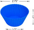 24 Pack Silicone Baking Cups Reusable Muffin Liners Non-Stick Cup Cake Molds Set Cupcake Silicone Liner Standard Size Silicone Cupcake Holder Reus...