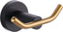 ARCORA Towel Hooks Black and Gold, SUS 304 Stainless Steel Double Wall Hooks, Heavy Duty Robe Hooks, Bathroom Towel Hooks for Wall...
