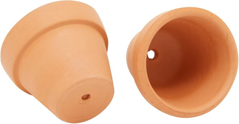 Juvale 10-Pack 1.5-Inch Mini Terracotta Plants Pots with Drainage Holes for Cactus, Succulents, Tiny Clay Terra Cotta Flower Pot Planters for Nurs...
